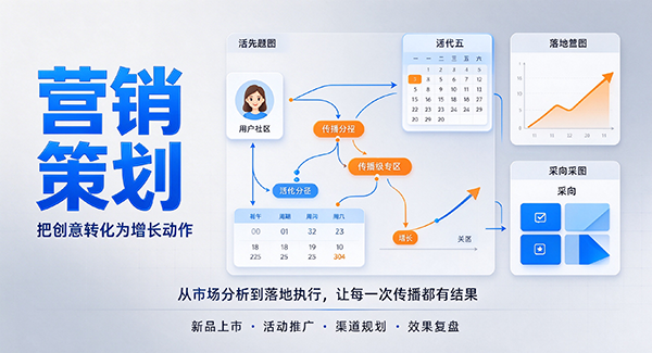 白水县营销策划